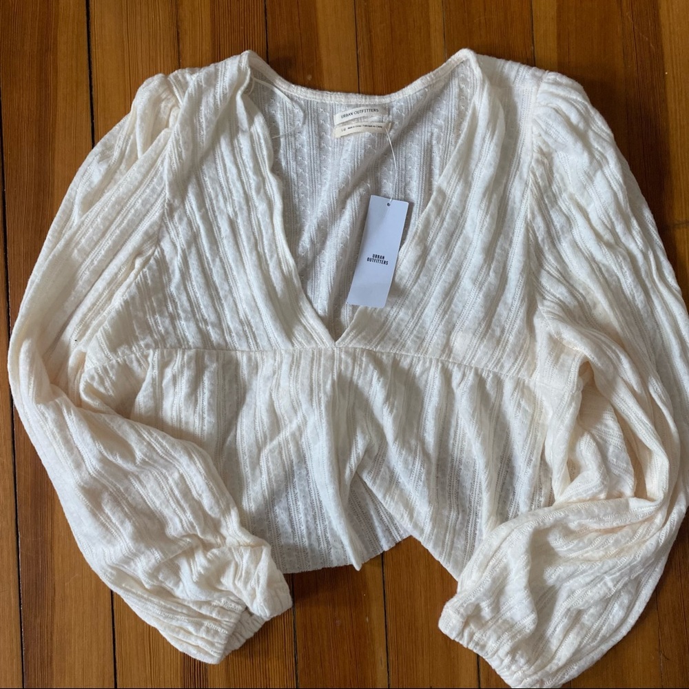 Urban outfitters cropped long sleeve